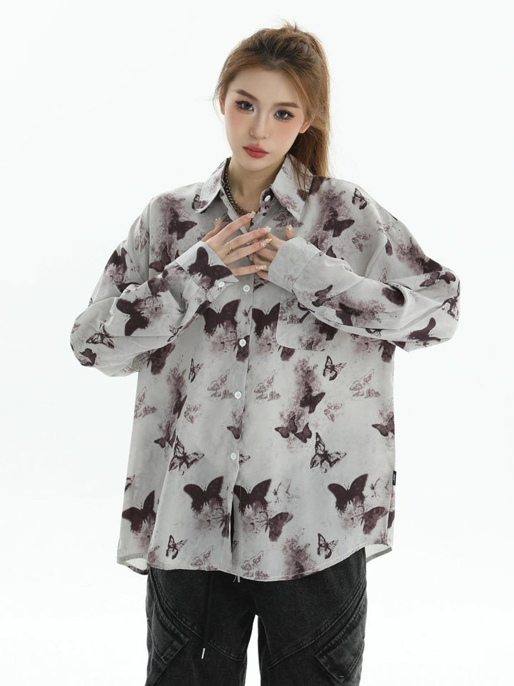 [INSstudios] long-sleeved shirt na1464