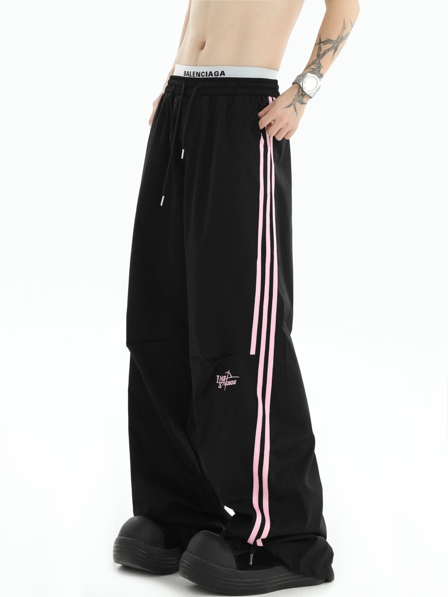 【INSstudios】Stripe Casual Pants na1463