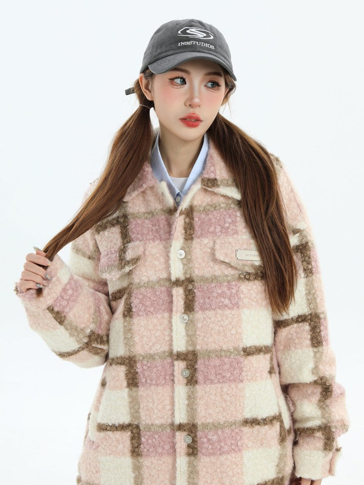 [INSstudios] Tweed Cotton Jacket na1638