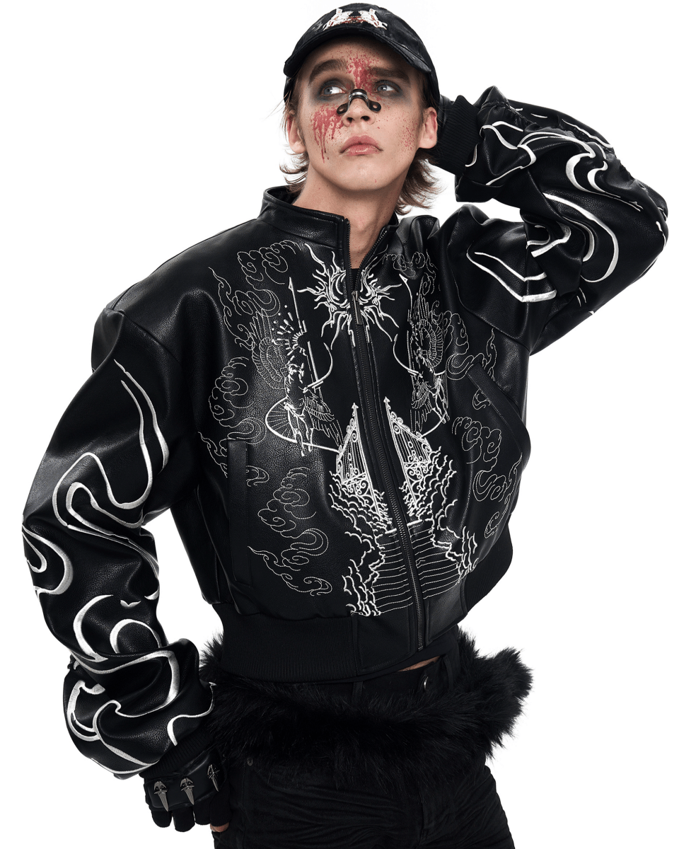 [STARTEXCEEDEND] Ryujin Embroidered Bomber na2236