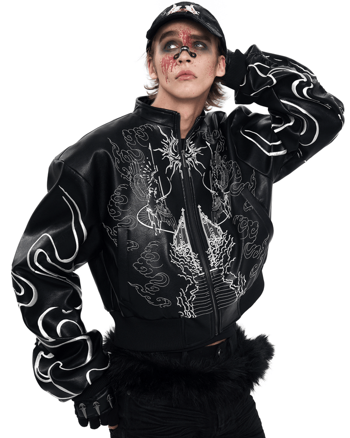 [STARTEXCEEDEND] Ryujin Embroidered Bomber na2236