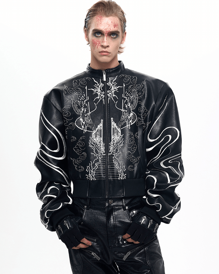 [STARTEXCEEDEND] Ryujin Embroidered Bomber na2236