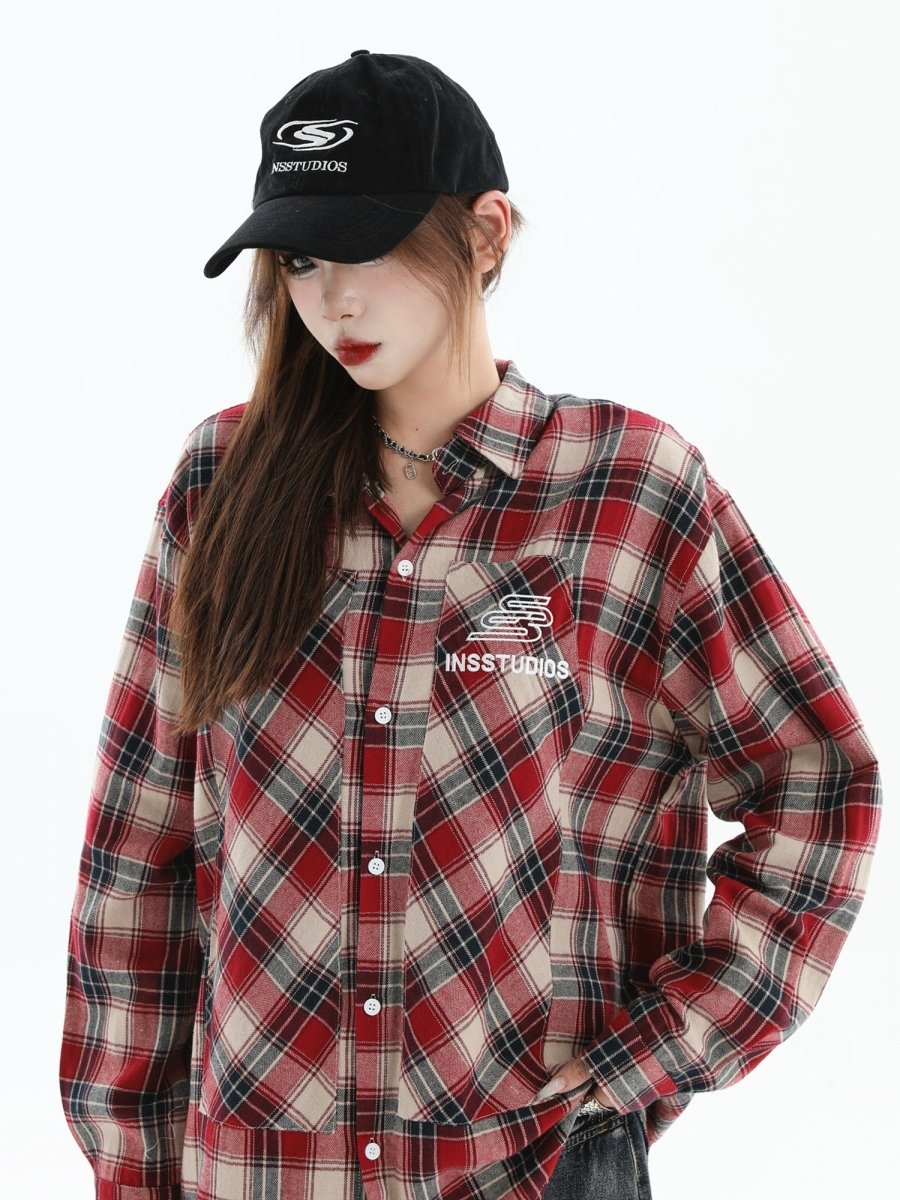 [INSstudios] loose long-sleeved shirt na1467