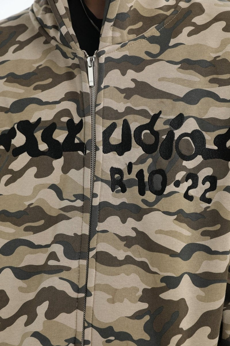 【INSstudios】full print camouflage jacket na1630