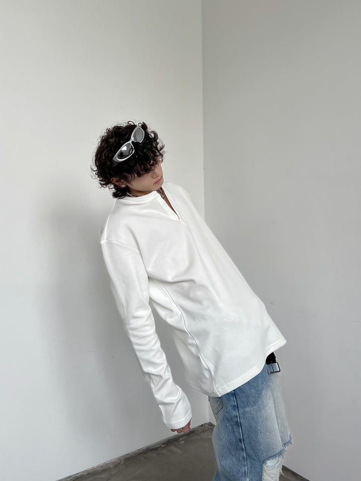 【SOULWORKER】V-neck design t-shirt na1278 