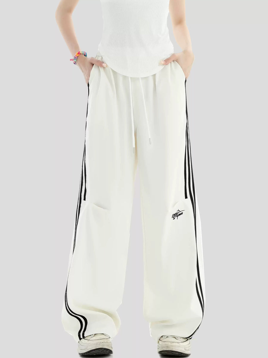 【INSstudios】Stripe Casual Pants na1463