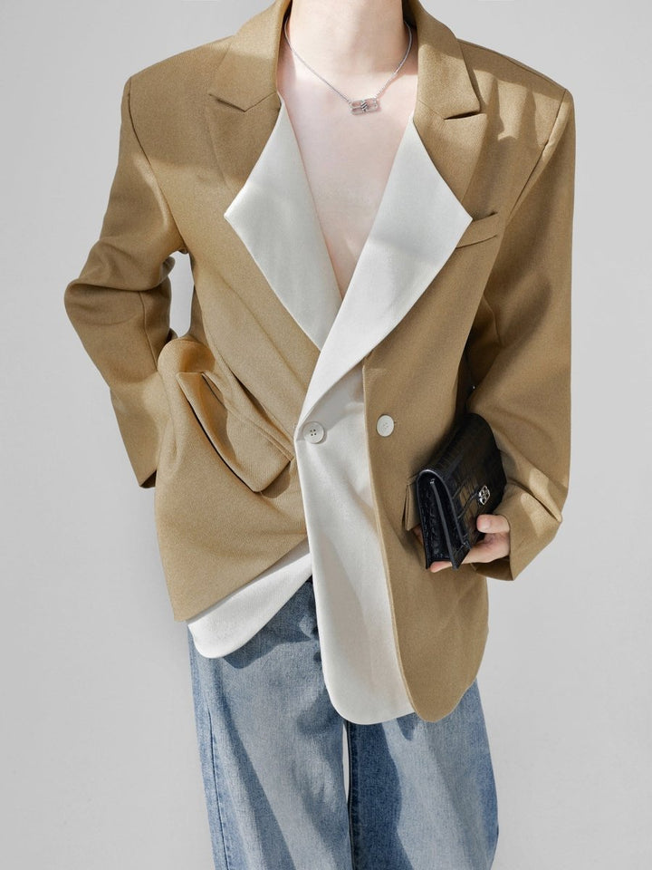 【HOHO】loose non-iron two-piece suit jacket na1344