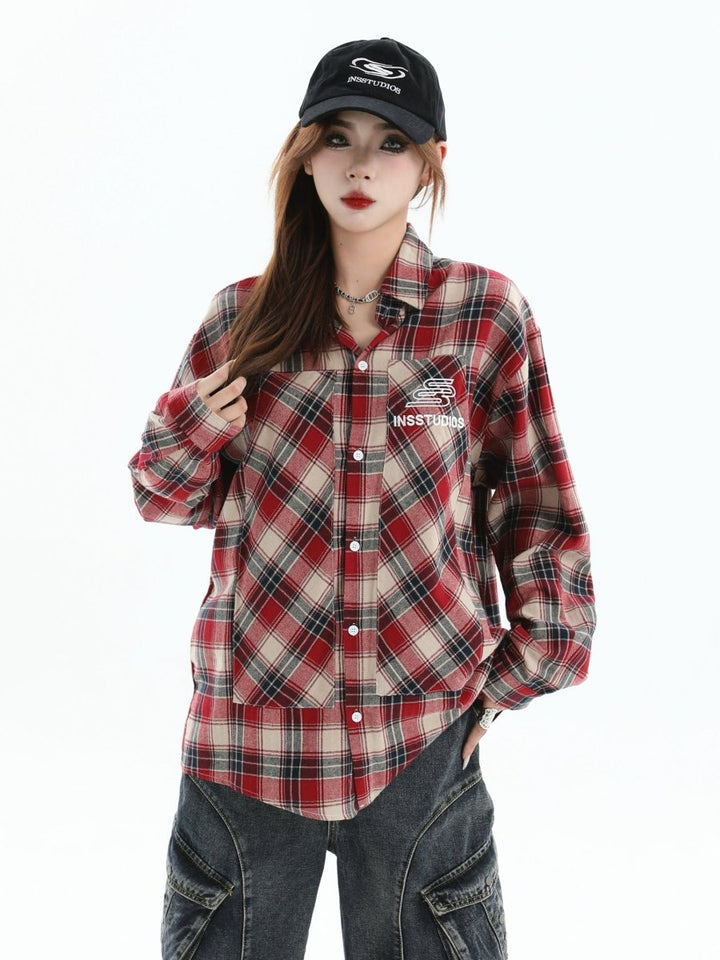 [INSstudios] loose long-sleeved shirt na1467