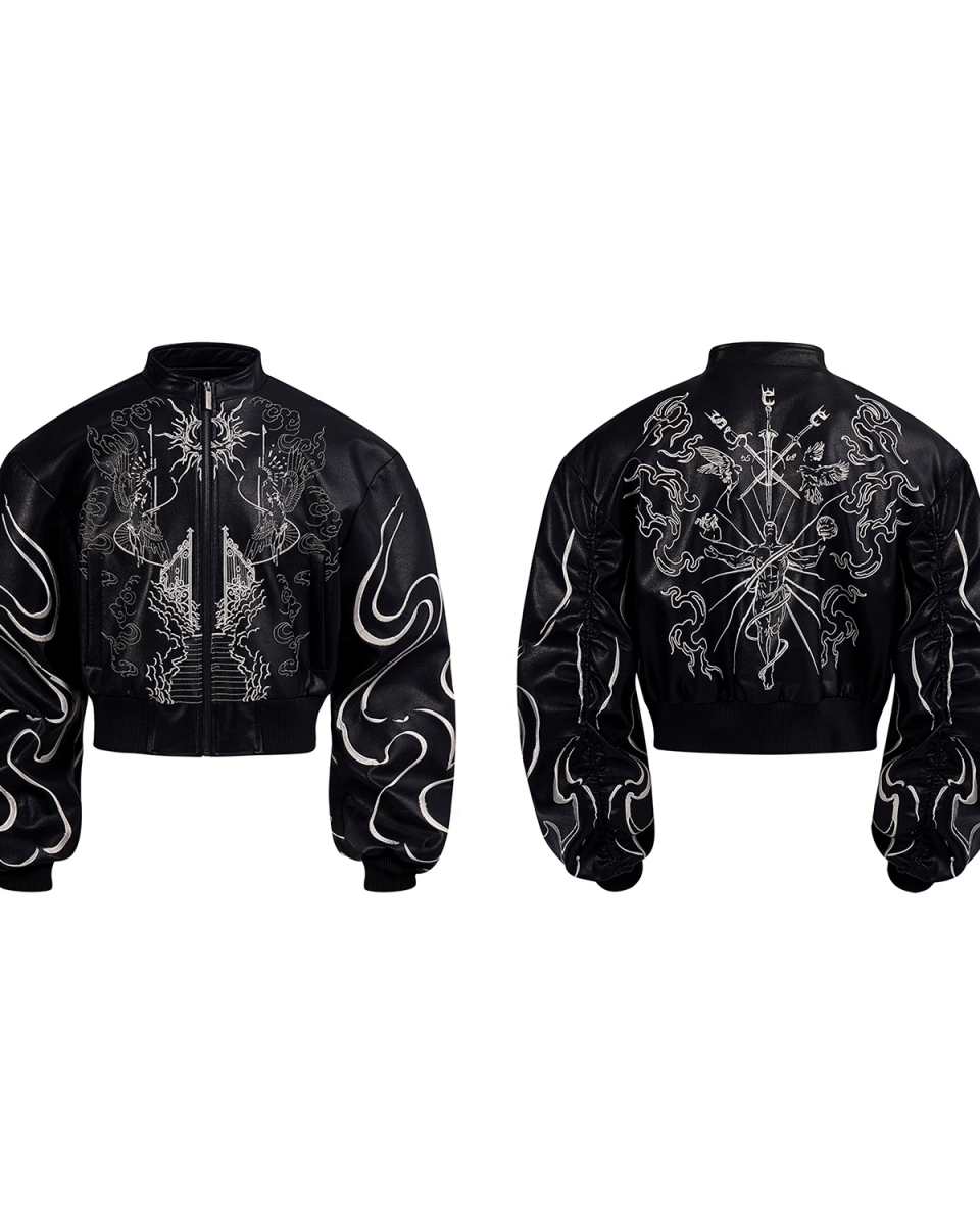 [STARTEXCEEDEND] Ryujin Embroidered Bomber na2236