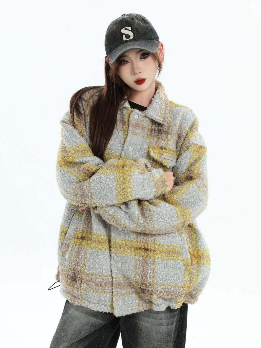 [INSstudios] Tweed Cotton Jacket na1638