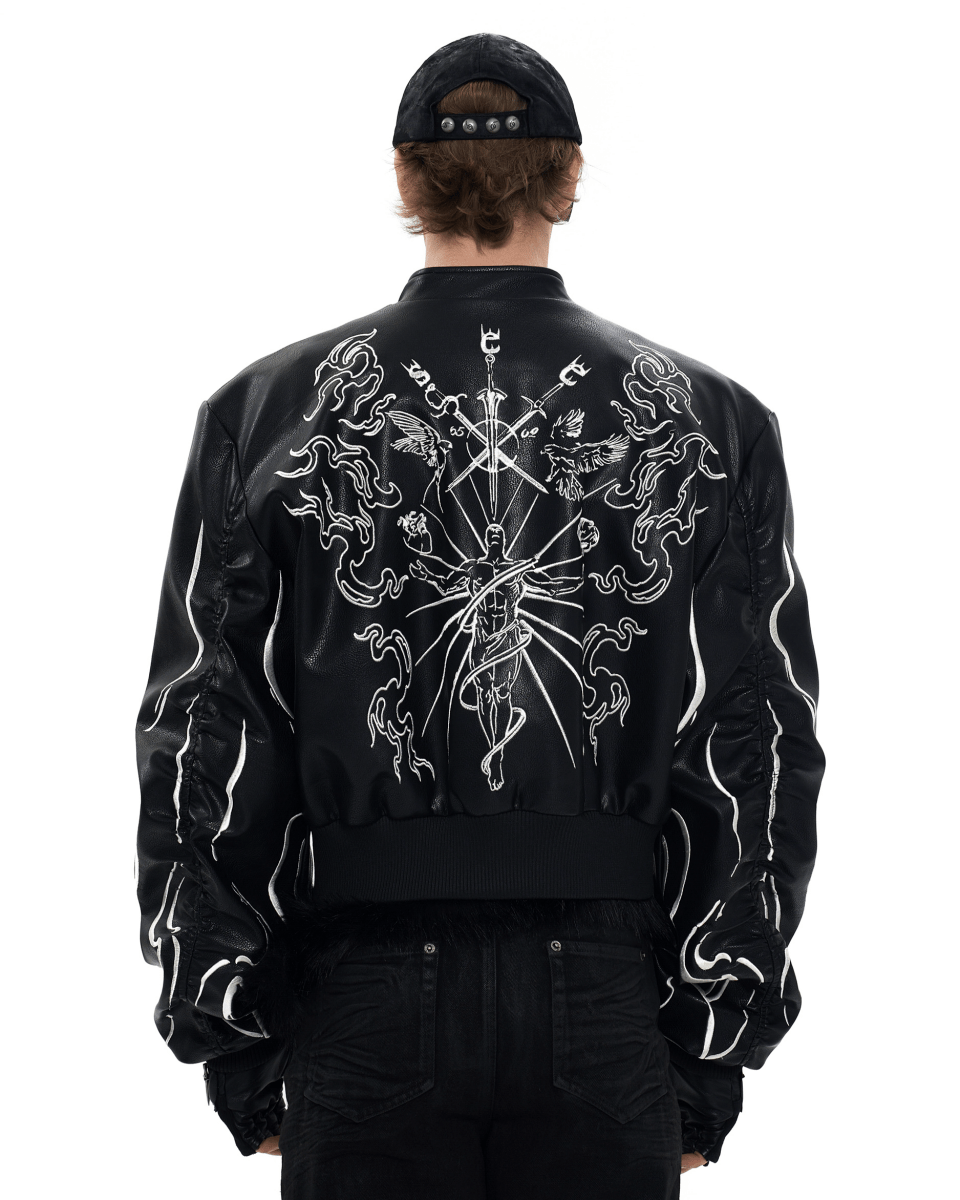 [STARTEXCEEDEND] Ryujin Embroidered Bomber na2236