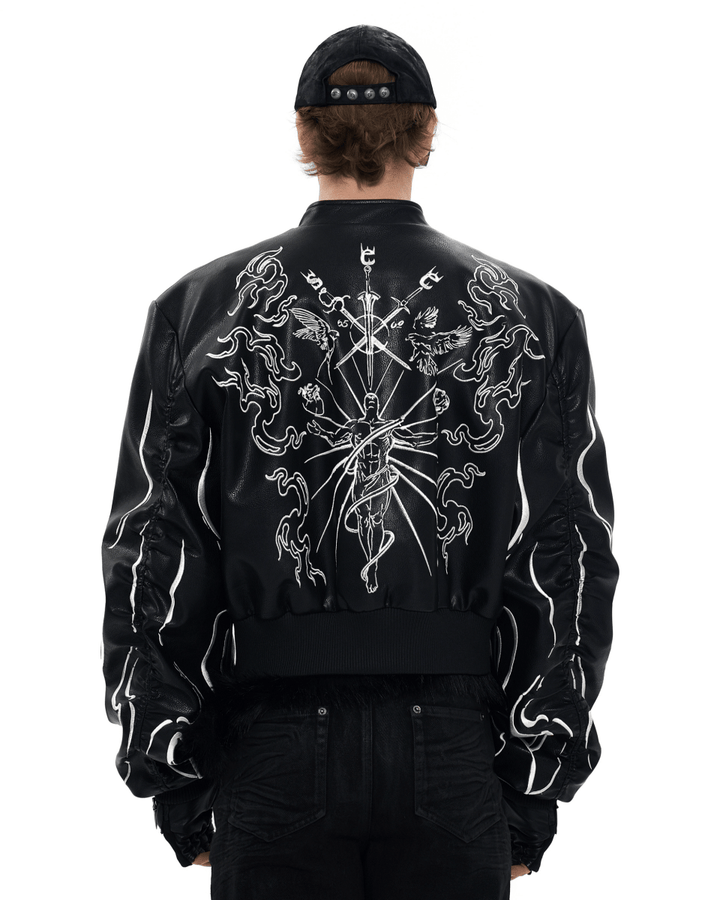[STARTEXCEEDEND] Ryujin Embroidered Bomber na2236