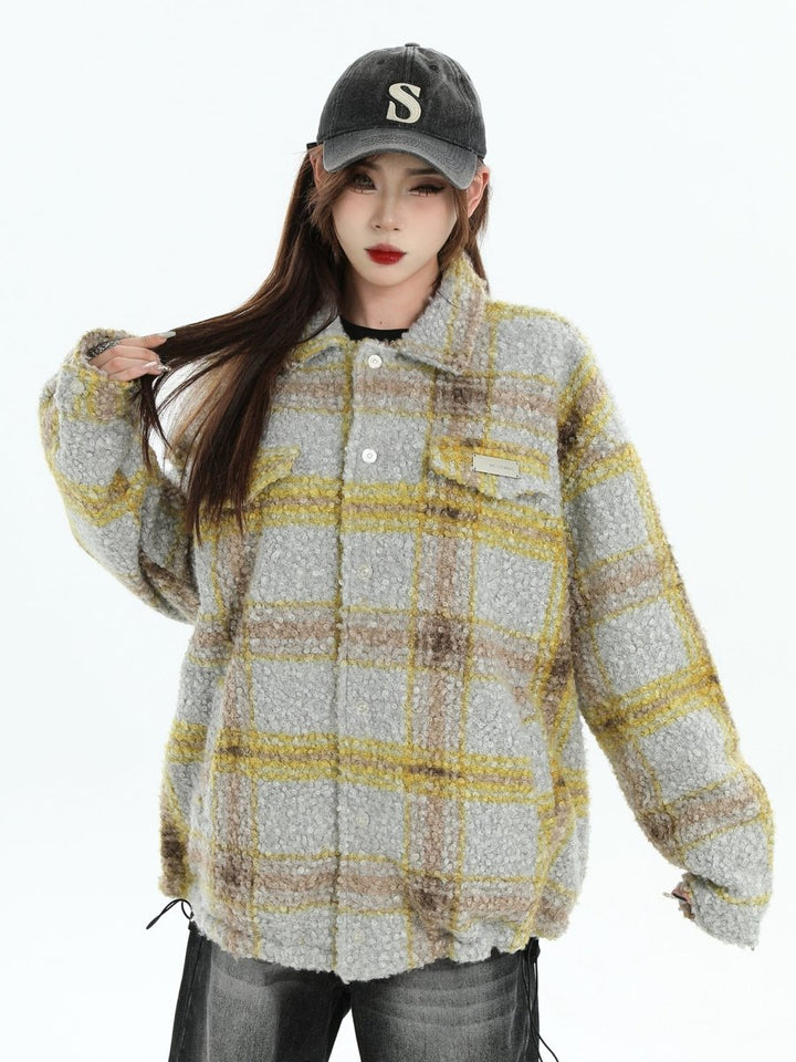 [INSstudios] Tweed Cotton Jacket na1638