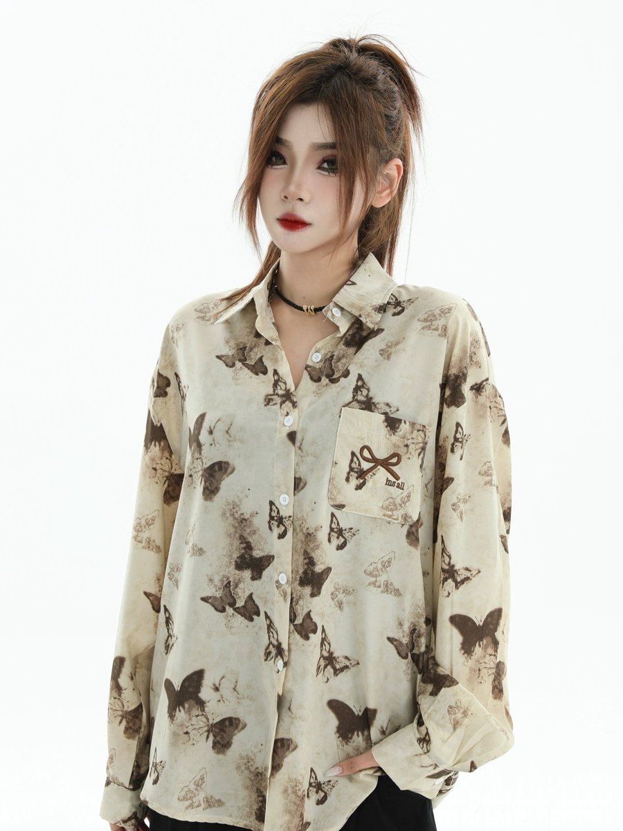 [INSstudios] long-sleeved shirt na1464