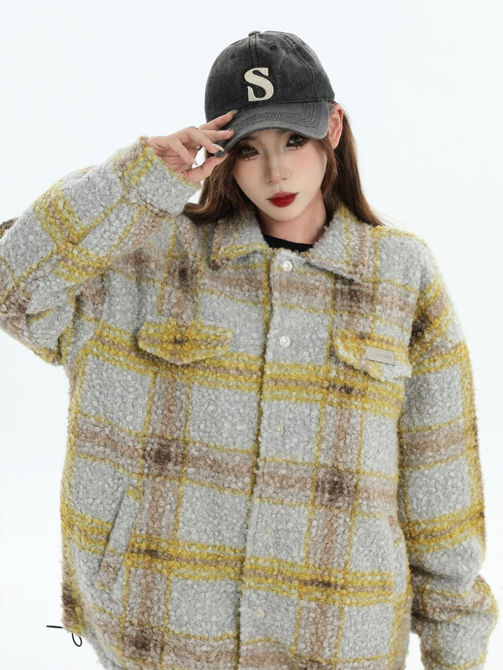 [INSstudios] Tweed Cotton Jacket na1638