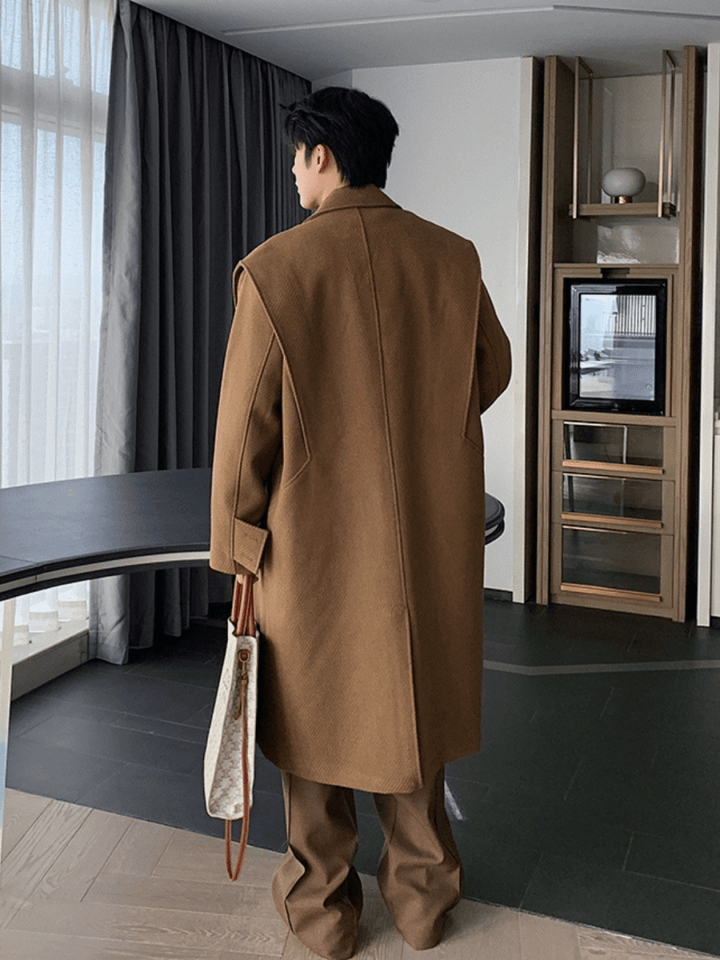 【Hualun】medium-length coat na1782