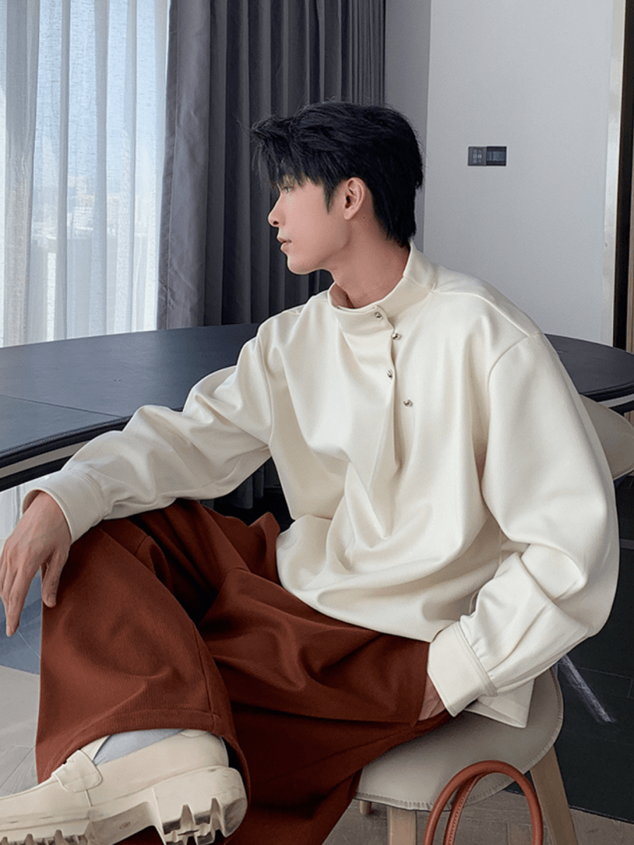 【Hualun】Korean version of the pullover tops na1783