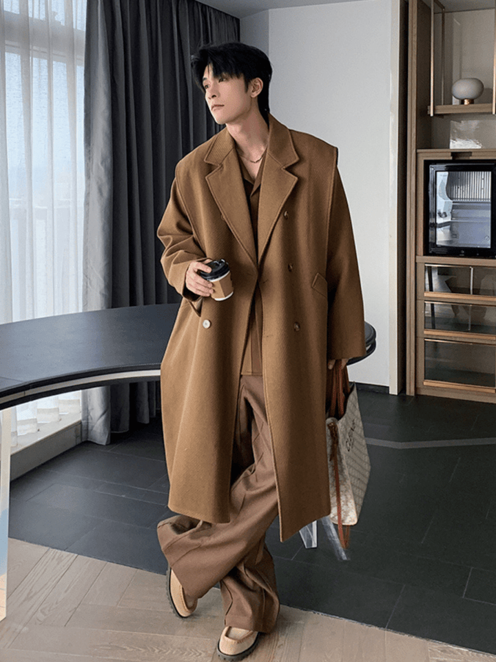 【Hualun】medium-length coat na1782