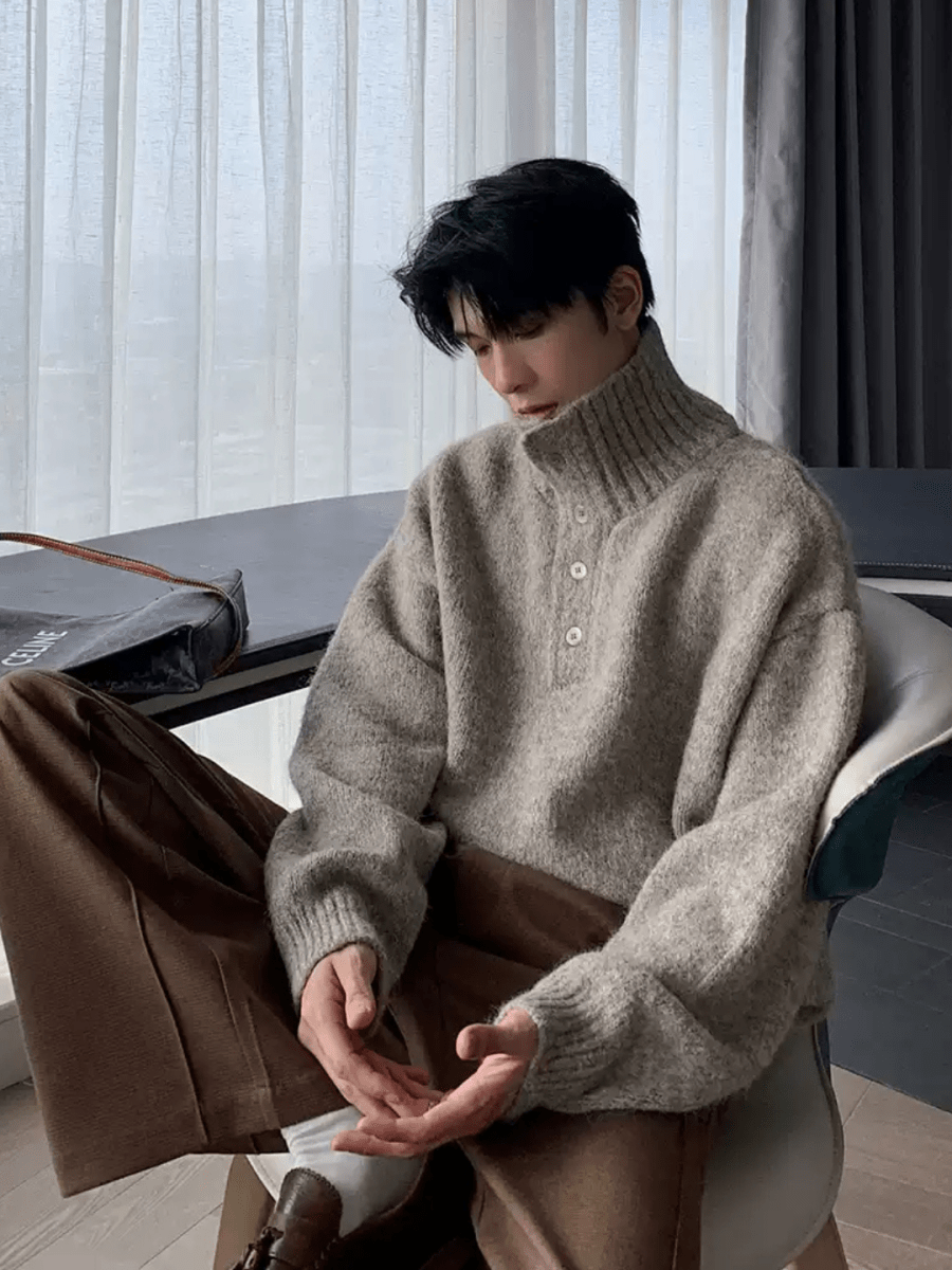 【Hualun】Korean loose sweater na1779