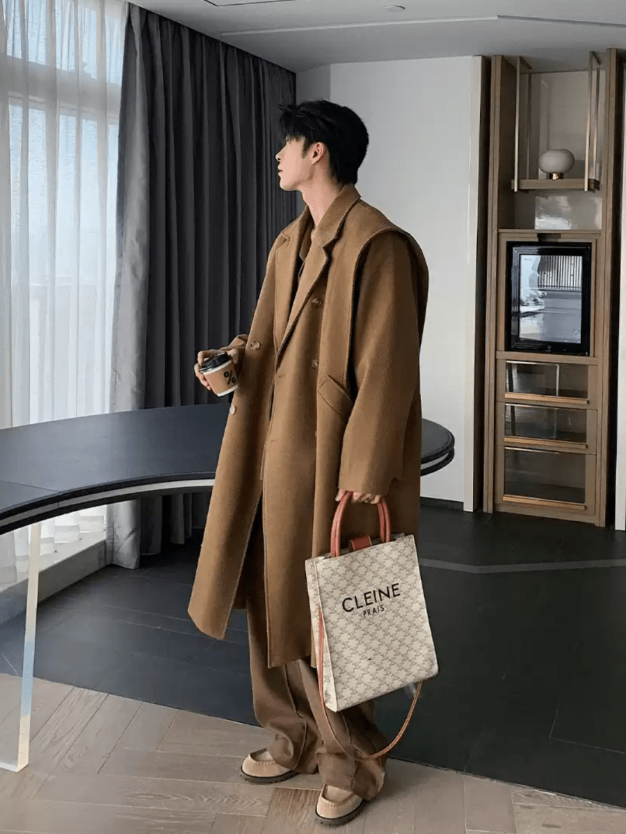 【Hualun】medium-length coat na1782