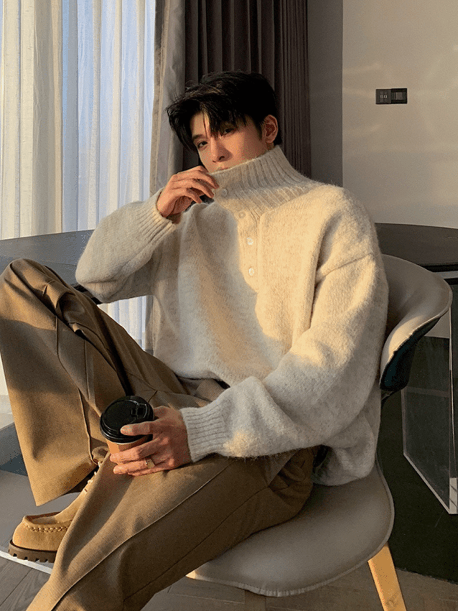 【Hualun】Korean loose sweater na1779