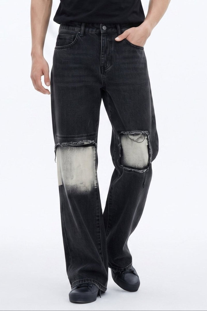 Distressed Wide-Leg Jeans na2590