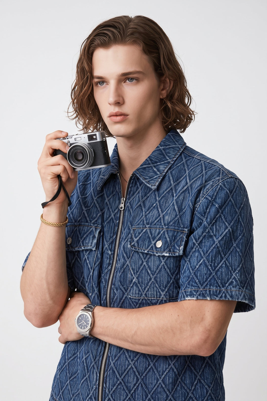 Patterned Short Shirt  na2692