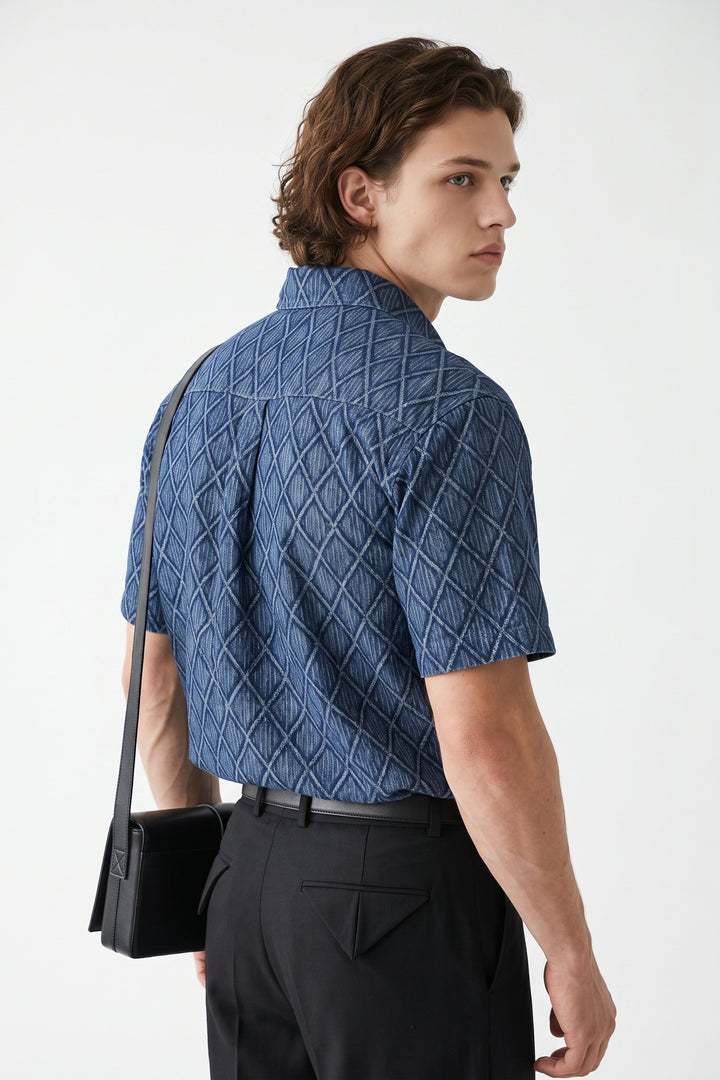 Patterned Short Shirt  na2692