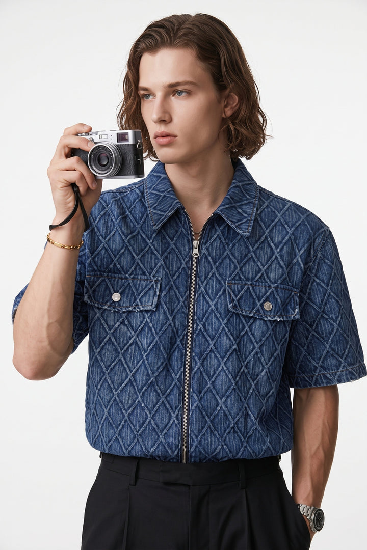 Patterned Short Shirt  na2692