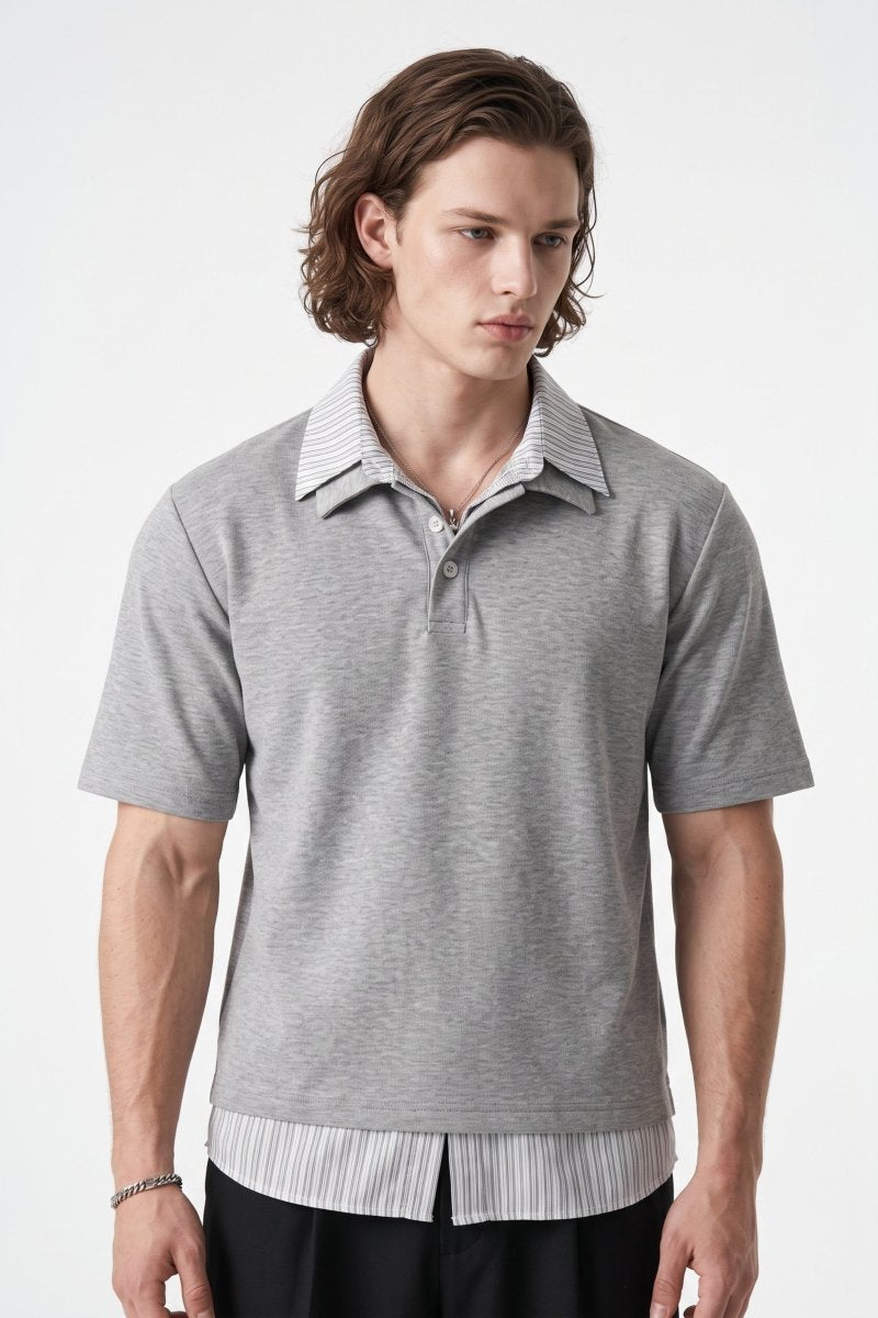 Grey Polo Shirt  na2521