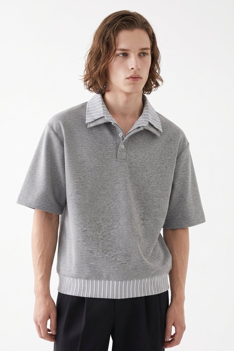 Grey Polo Shirt  na2521