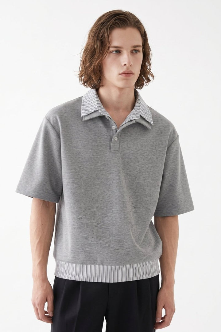 Grey Polo Shirt  na2521