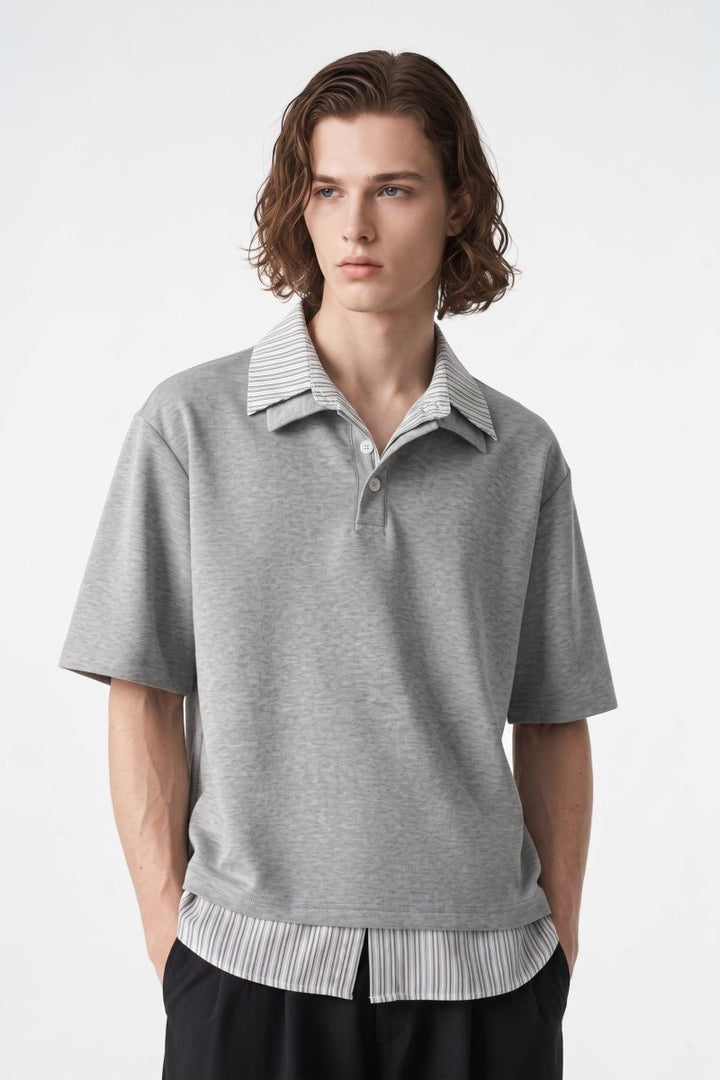 Grey Polo Shirt  na2521