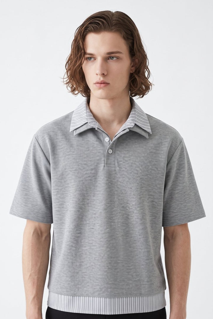 Grey Polo Shirt  na2521