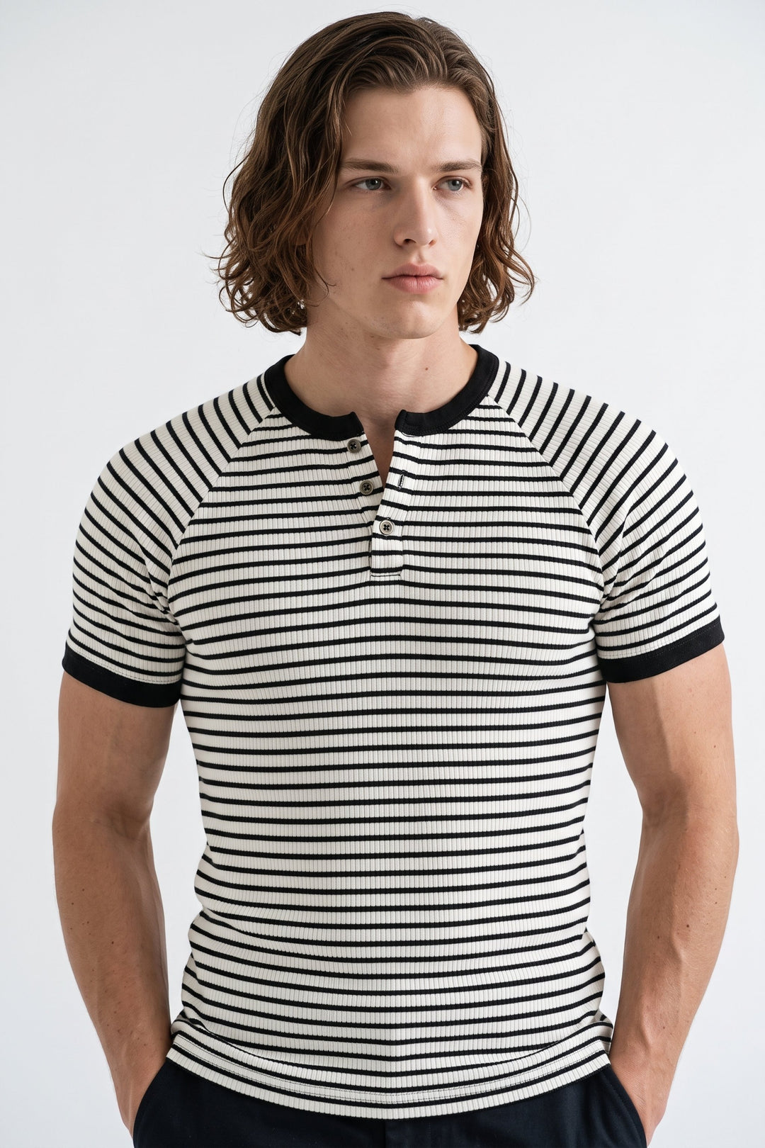 Ribbed Knit Top na2651