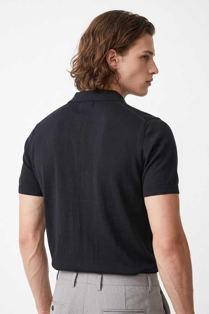 Knit Polo Shirt  na2644