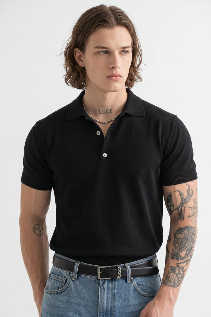 Knit Polo Shirt  na2644