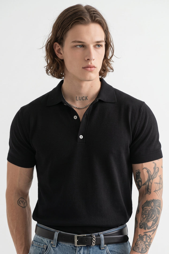 Knit Polo Shirt  na2644