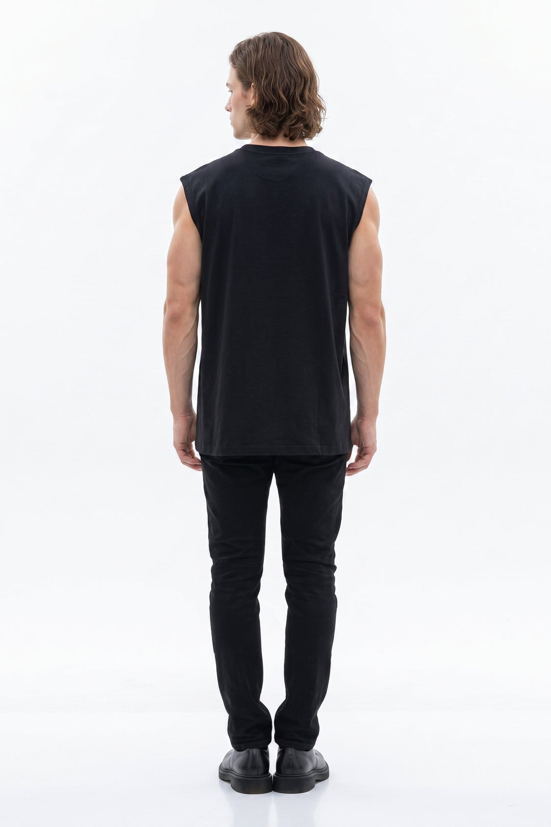 Graphic Sleeveless Tee na2565