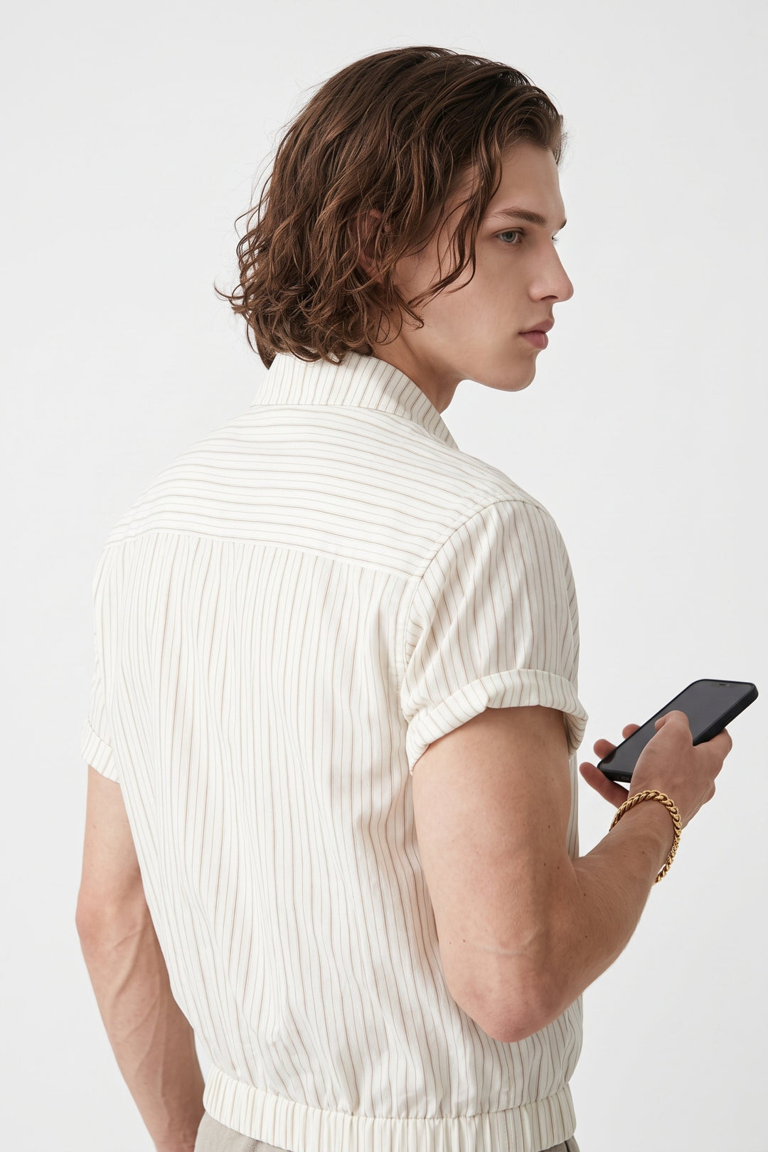 Striped Western Shirt  na2704