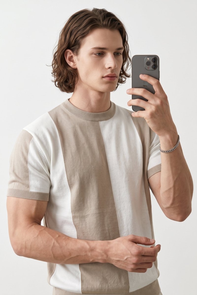 Color Block Tee  na2661