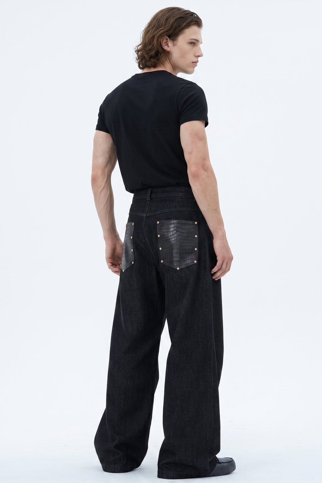 Crocodile Pocket Jeans  na2610