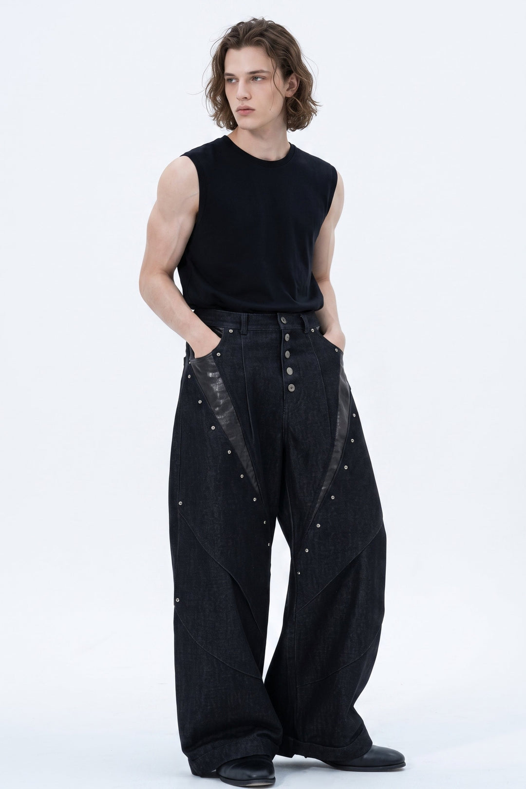 Crocodile Pocket Jeans  na2610