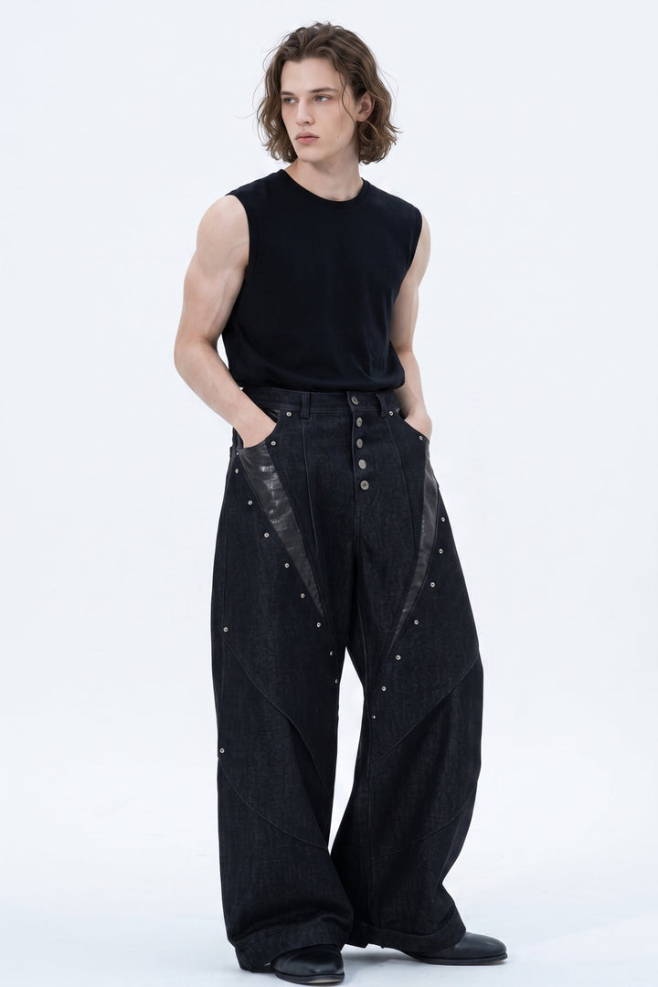 Crocodile Pocket Jeans  na2610