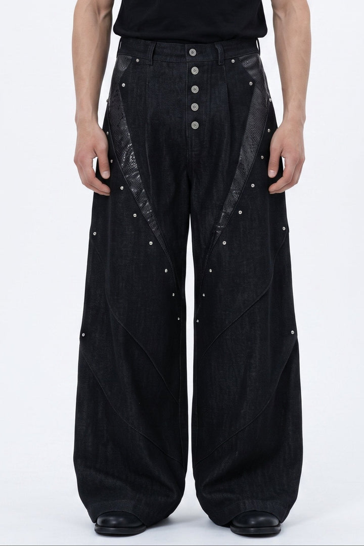 Crocodile Pocket Jeans  na2610