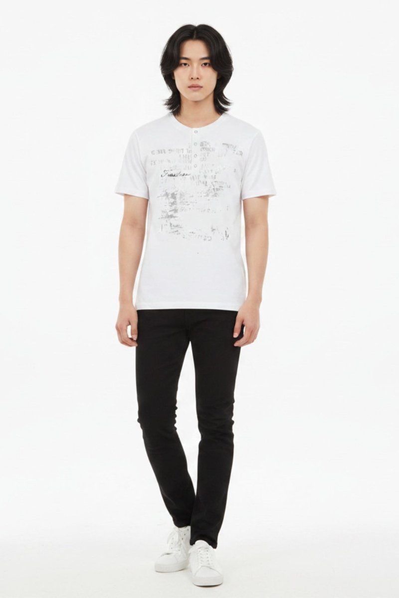 Henley T-shirt  na2560