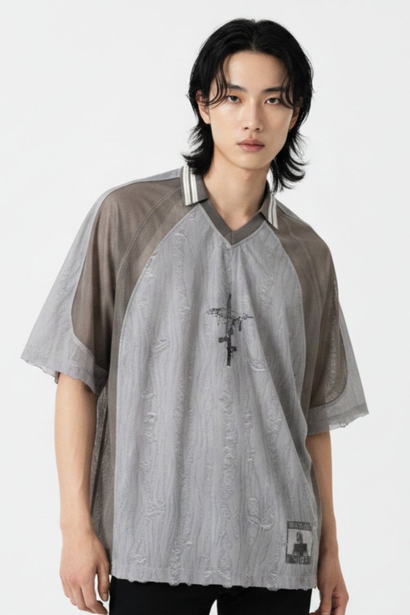 Mesh Polo Shirt  na2554