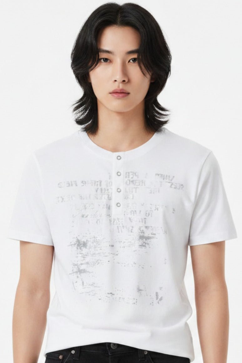 Henley T-shirt  na2560