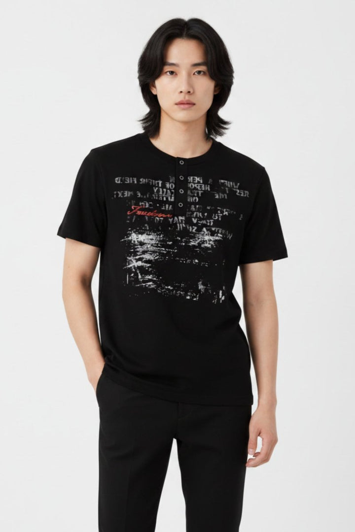 Henley T-shirt  na2560