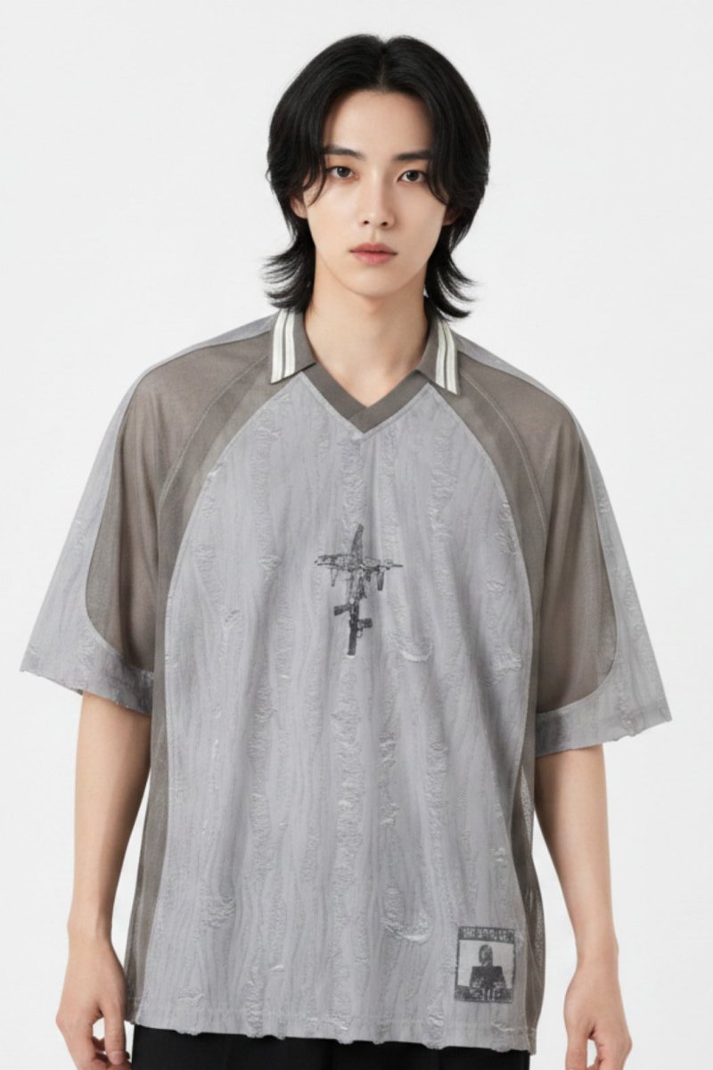 Mesh Polo Shirt  na2554